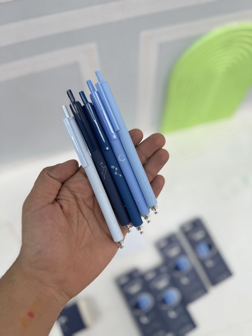 روانویس مخملی موکا (پک 5 عددی)